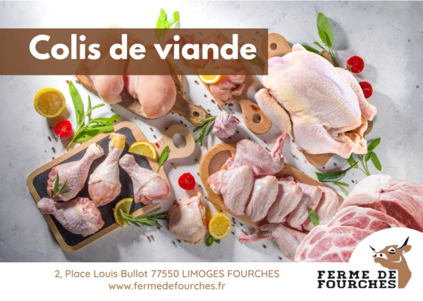 Colis volaille et porc