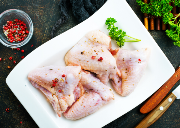 Ailes de poulet fermier (par 4)