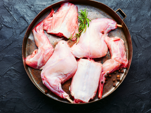 Lapin fermier entier 1,5kg