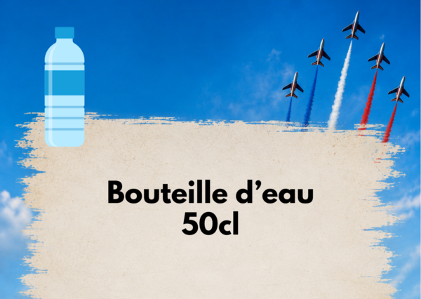 Bouteille d'eau 50cl